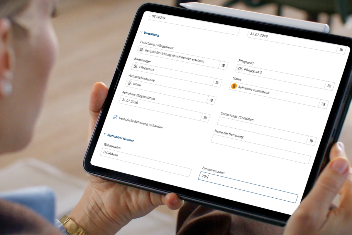 Digitale Klientenakte in der ambulanten Pflege